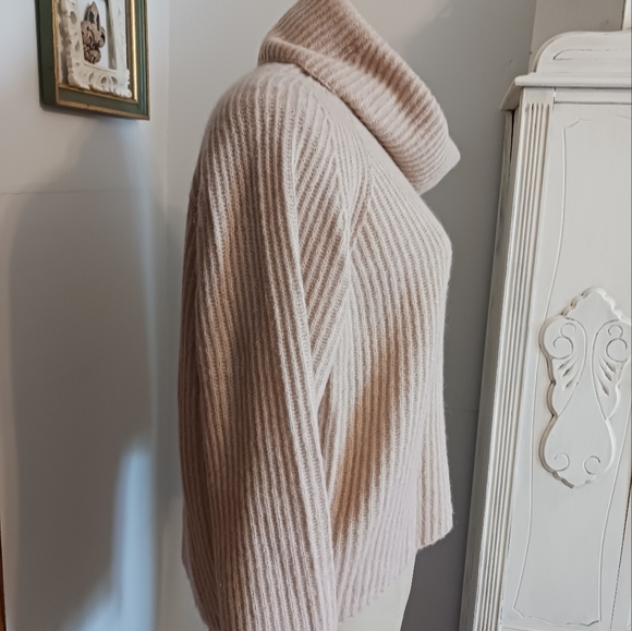 J Crew Point Sur Tan Cowl Neck Sweater - Picture 4 of 6